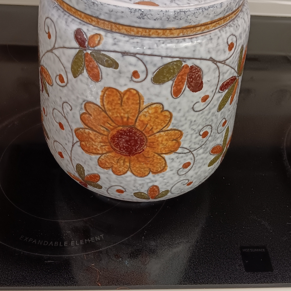 Italian Cooky Jar Hand Crafted